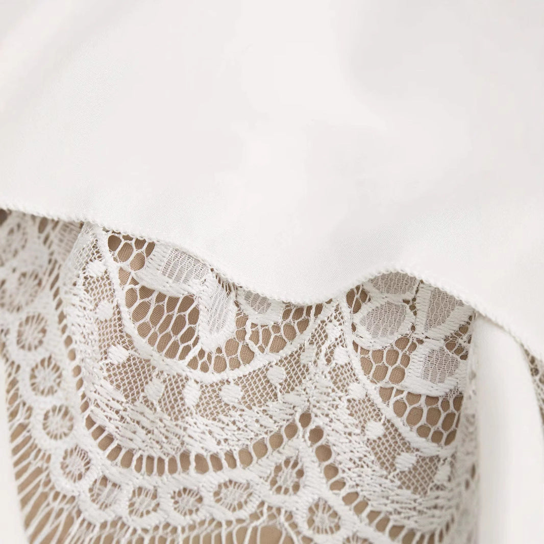 Robe mini à volants pour femmes Chic und Stil