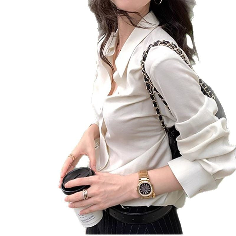 Chemise classique boutonnée pour femmes Chic und Stil