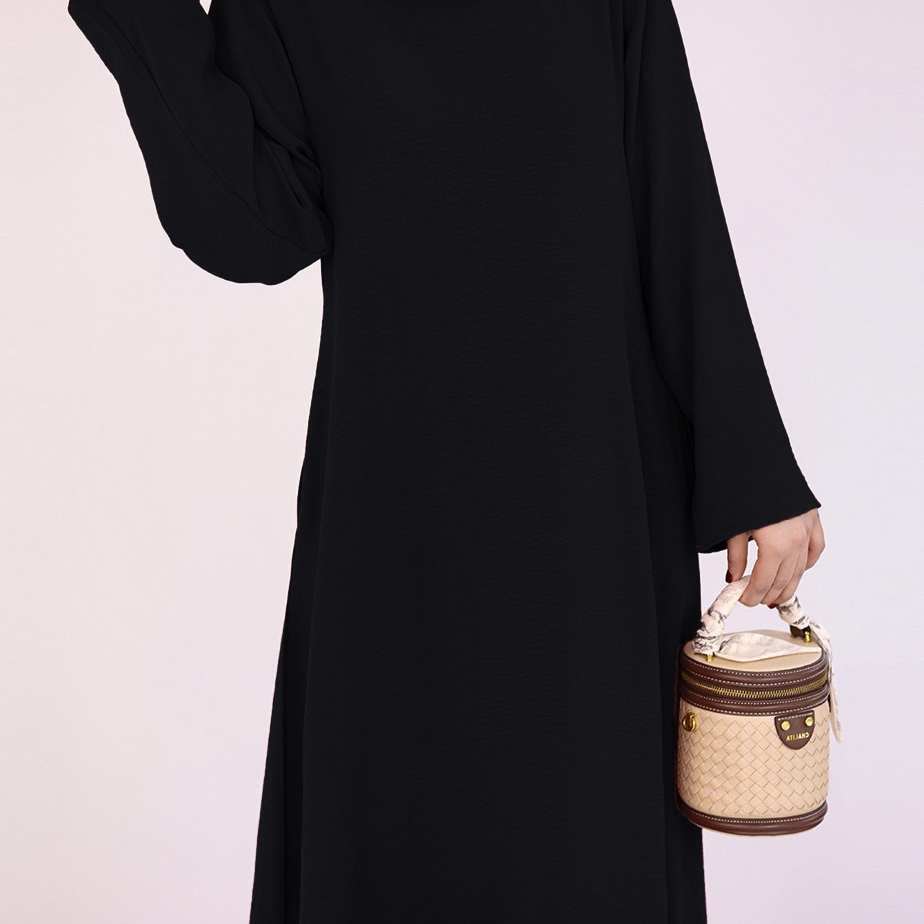 Robe maxi femme avec coupe élégante et jeu large Chic und Stil