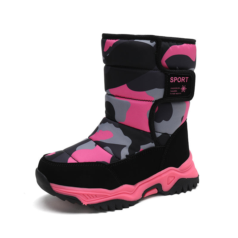 Bottes d'hiver chaudes et rembourrées pour femmes Chic und Stil