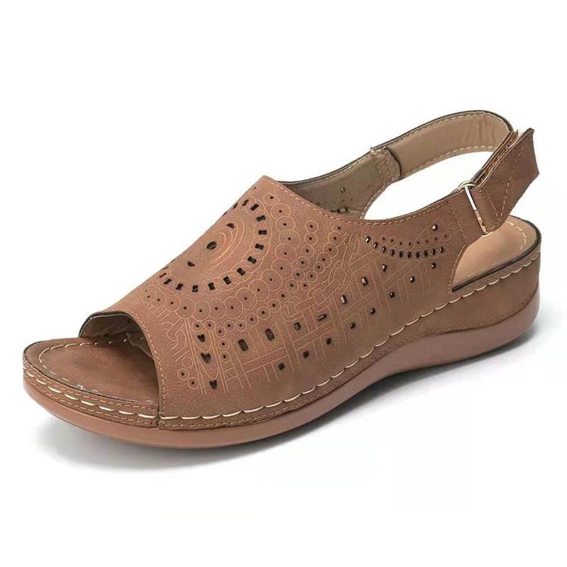 Sandales Confortables pour Femmes avec Design de Sangle Élastique et Semelle Anatomique Chic und Stil