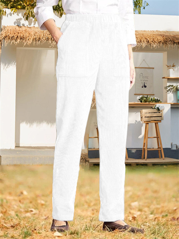 Pantalons larges de loisirs pour femmes Chic und Stil