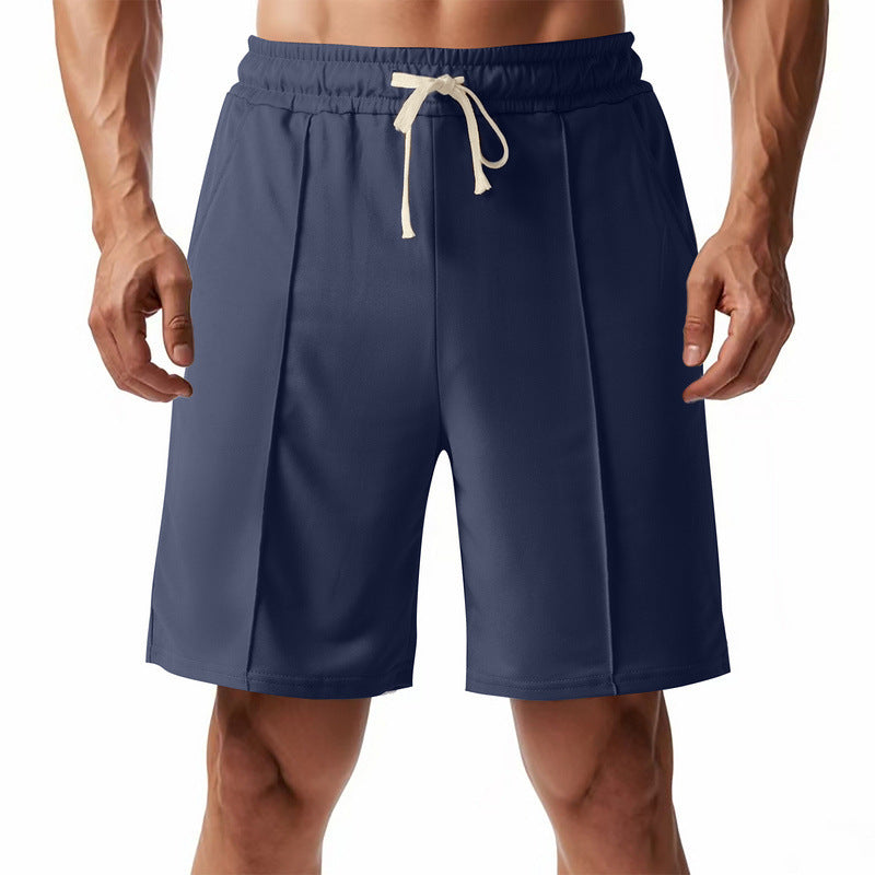 Shorts de sport confortables pour hommes avec taille élastique et poches latérales pratiques Chic und Stil