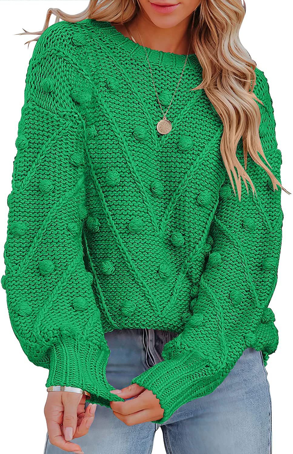 Pull en tricot stylé pour femmes avec motif 3D texturé Chic und Stil