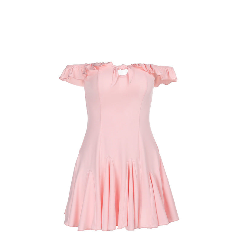 Robe mini off-shoulder à décolleté sweetheart Chic und Stil