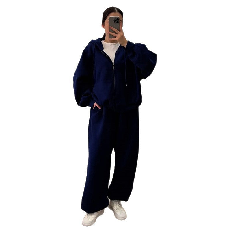 Chic und Stil ensemble décontracté à capuche et pantalon de jogging pour femmes