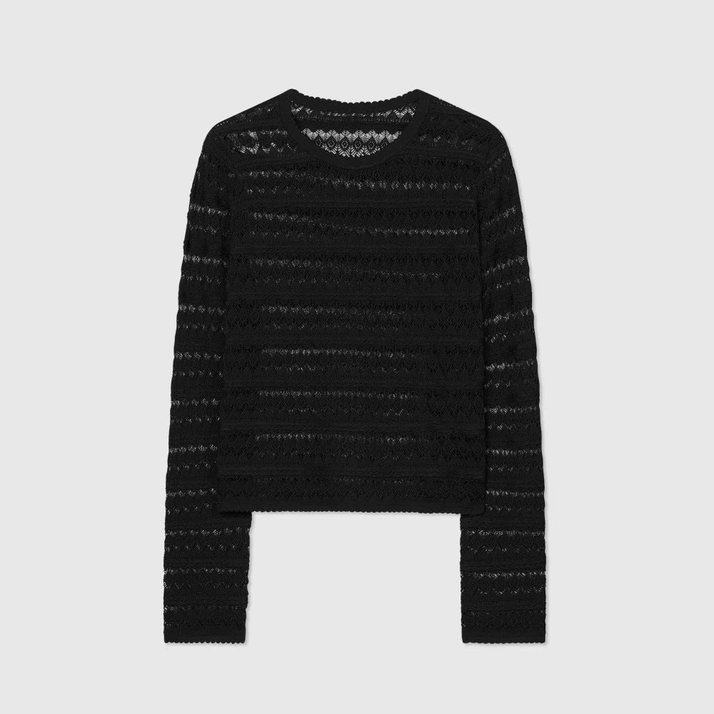 Pullover en dentelle chic pour femmes Chic und Stil