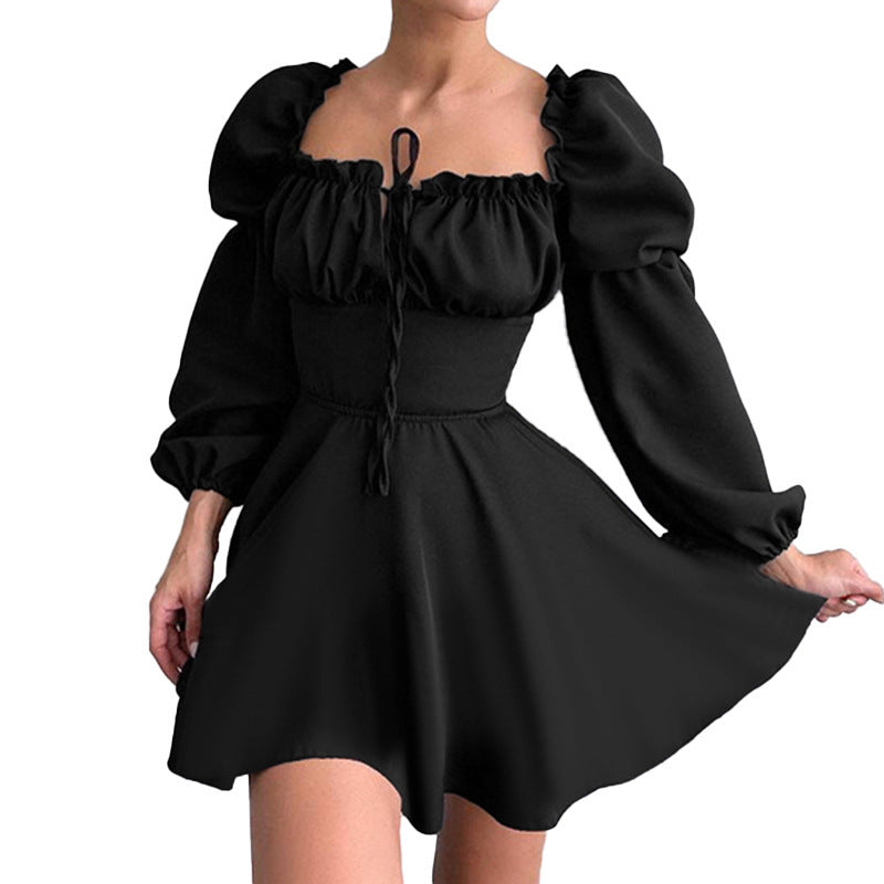 Robe mini à manches bouffantes Chic und Stil