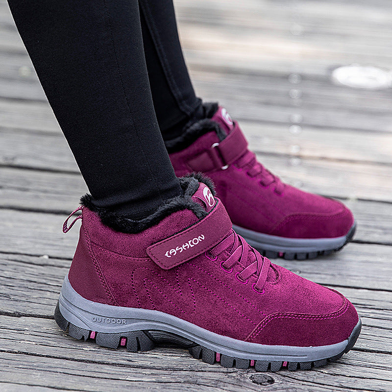Bottes de randonnée d'hiver pour femmes avec doublure isolante et semelle antidérapante Chic und Stil