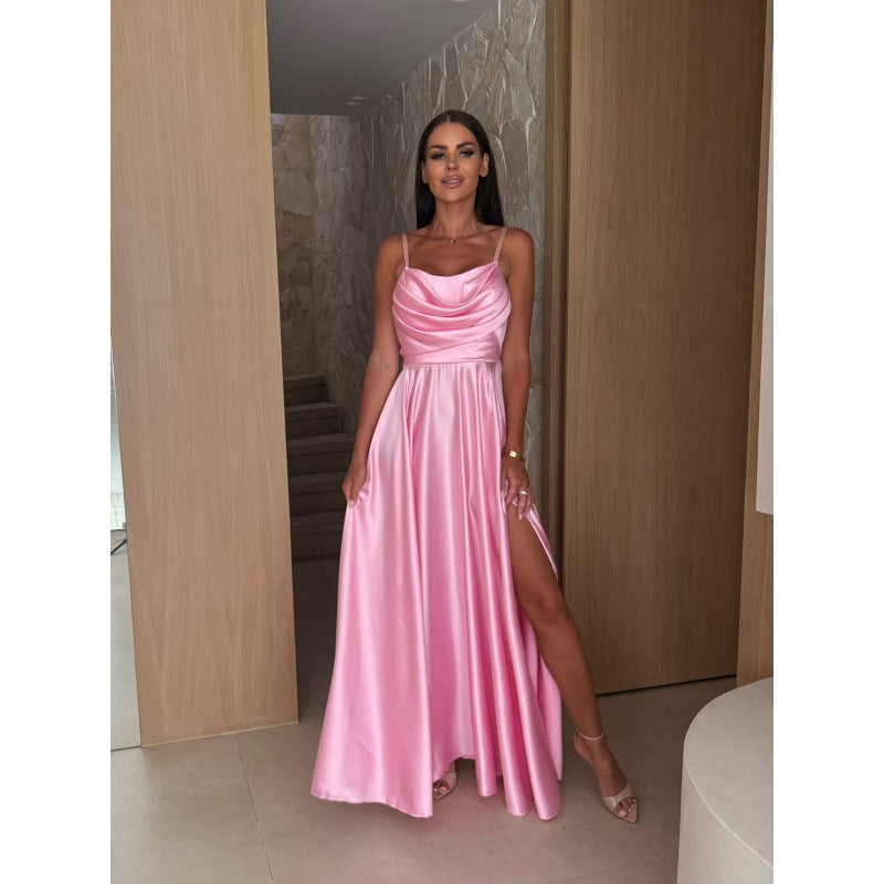 Robe de soirée A-ligne classique Chic und Stil pour femmes