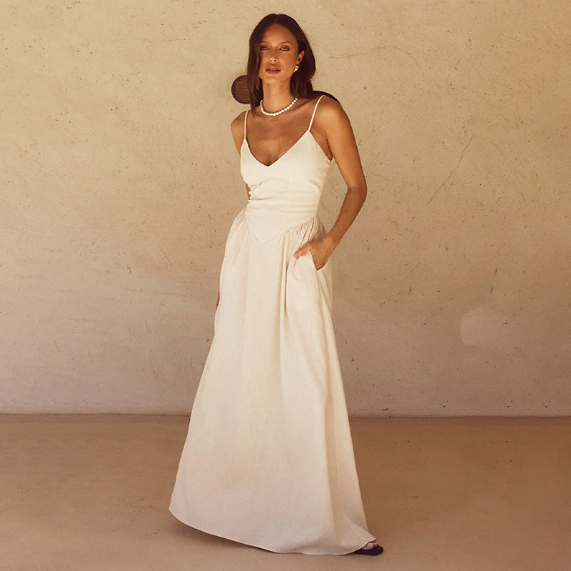 Robe maxi fluide Chic und Stil pour femmes