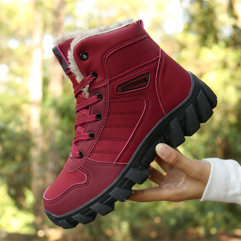 Bottes d'hiver isolées pour femmes avec semelle profilée antidérapante Chic und Stil