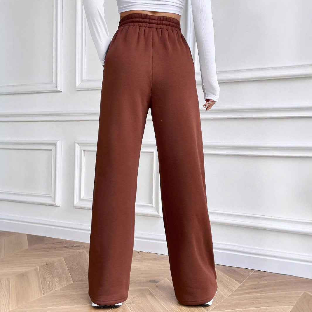 Pantalons de loisirs confortables pour femmes avec bande latérale Chic und Stil