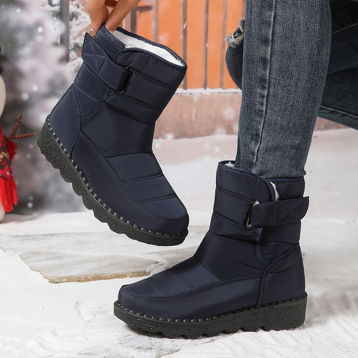 Bottes chaudes pour femmes Chic und Stil