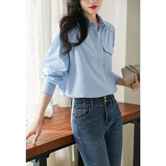 Chemise classique à boutons pour femme Chic und Stil 1750846636