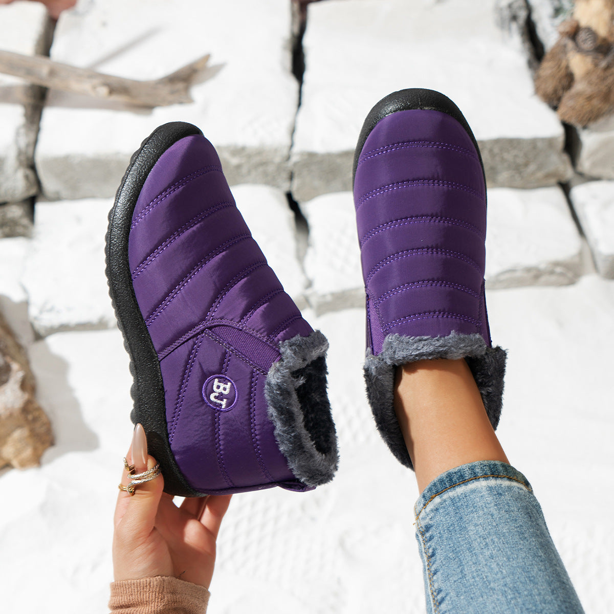 Bottes d'hiver confortables pour femmes Chic und Stil