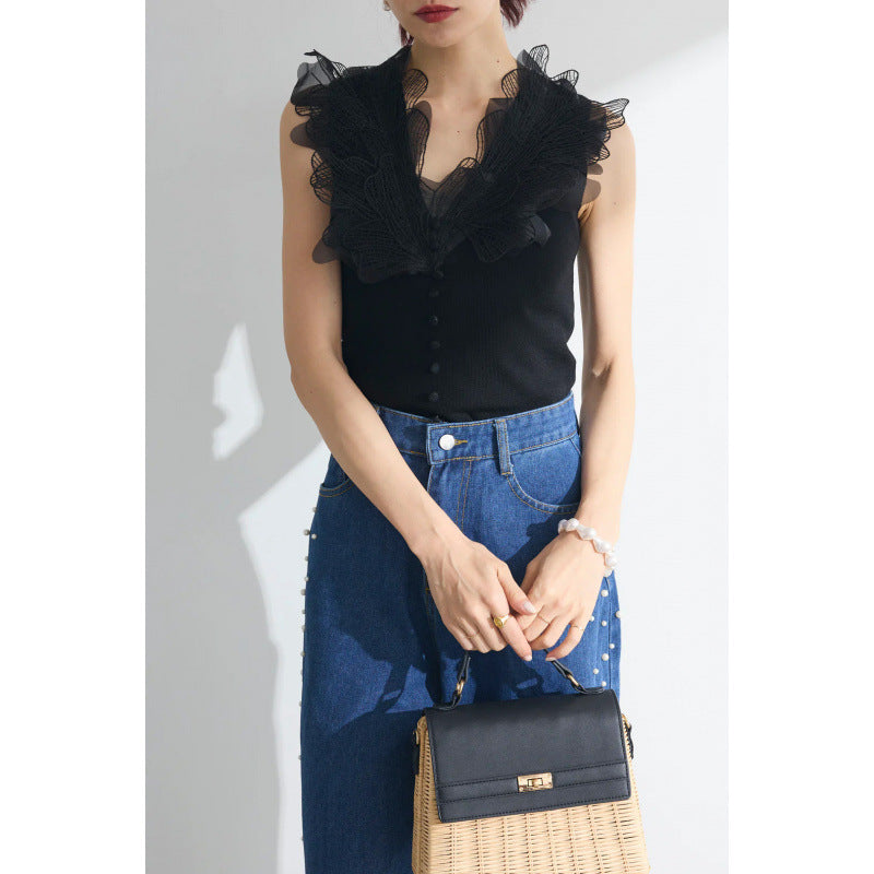 Blouse élégante à boutons Chic und Stil pour dames