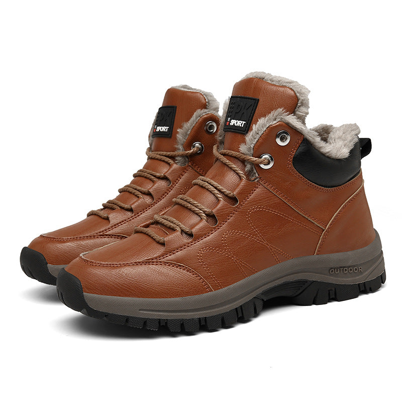 Bottes de randonnée d'hiver pour femmes avec doublure chaude et semelle antidérapante Chic und Stil