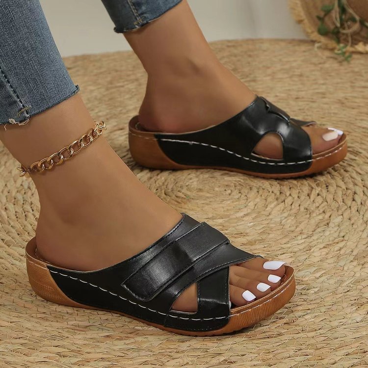 Sandales confortables pour femmes avec design à la mode Chic und Stil