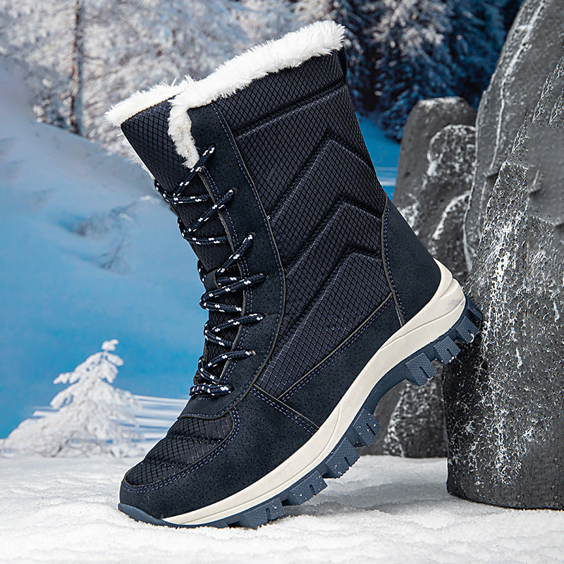 Bottes d'hiver pour femmes avec semelle antidérapante et doublure intérieure isolante Chic und Stil