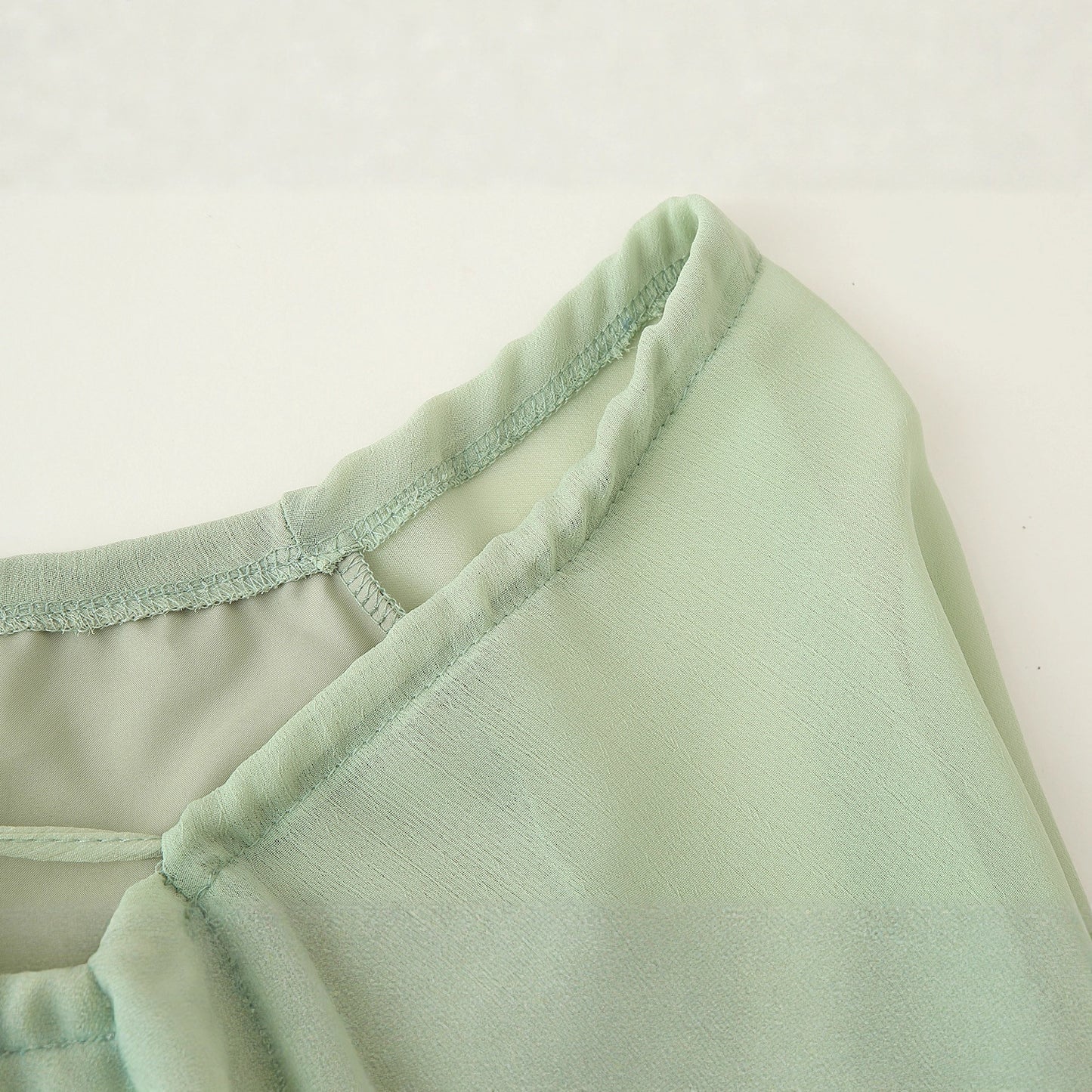 Robe maxi à volants pour femmes avec des liens élégants et une coupe décontractée Chic und Stil