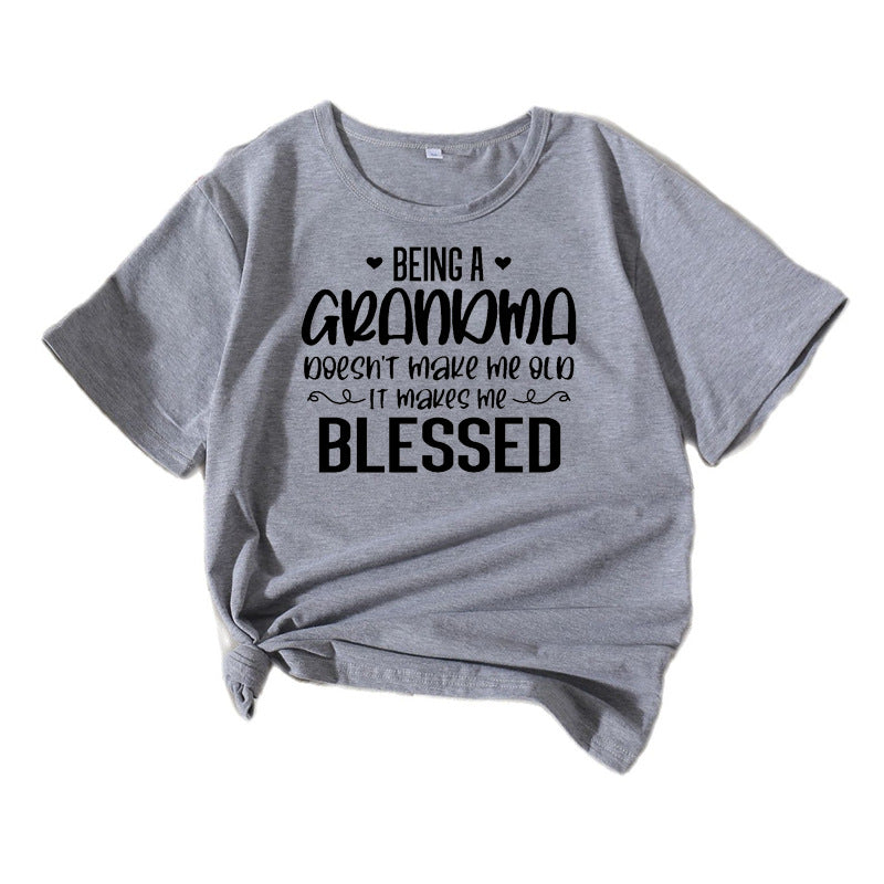 T-shirt graphique décontracté pour femmes Chic und Stil 1751262433