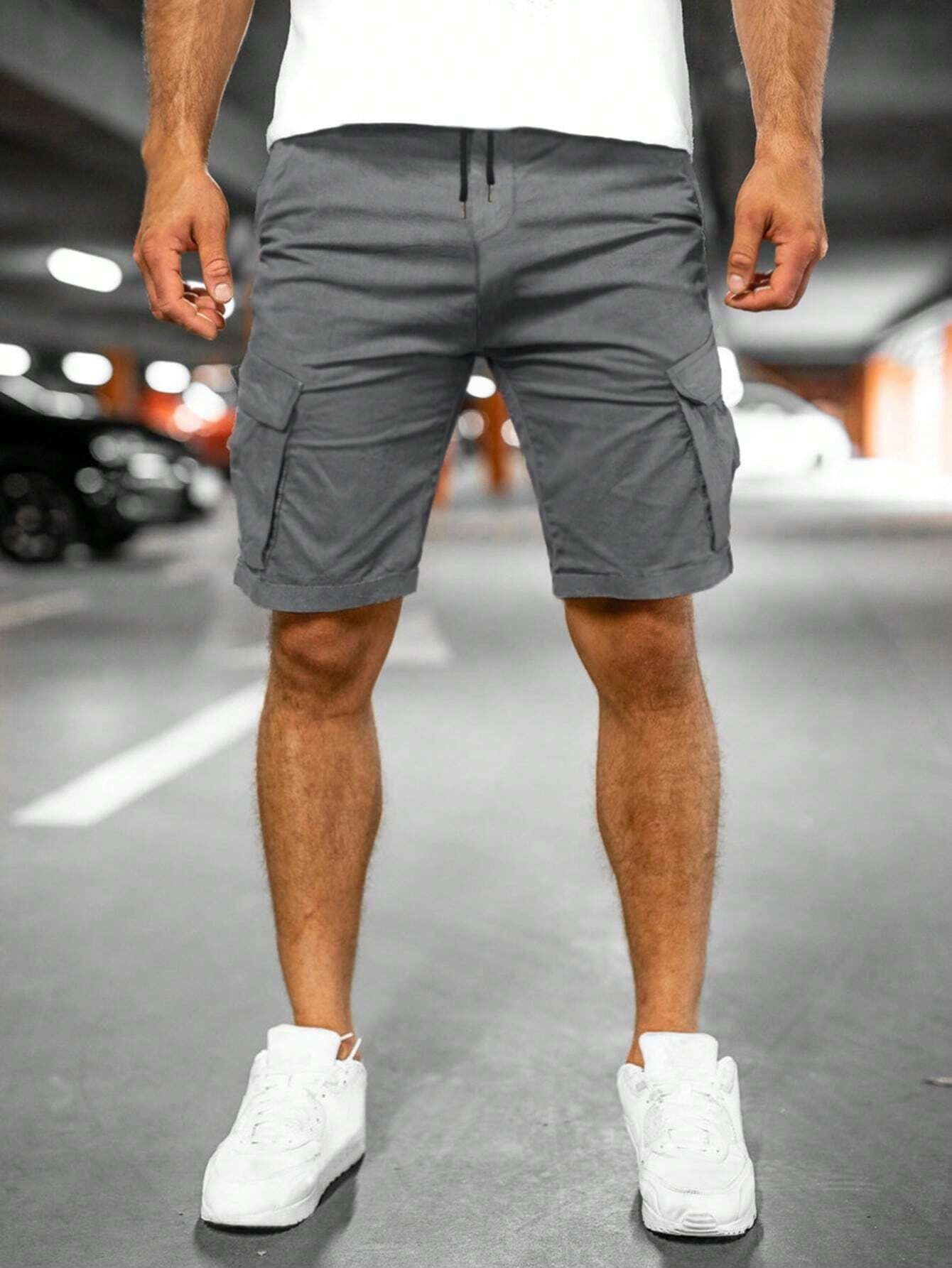 Shorts cargo multifonctionnels pour hommes avec poches latérales pratiques Chic und Stil