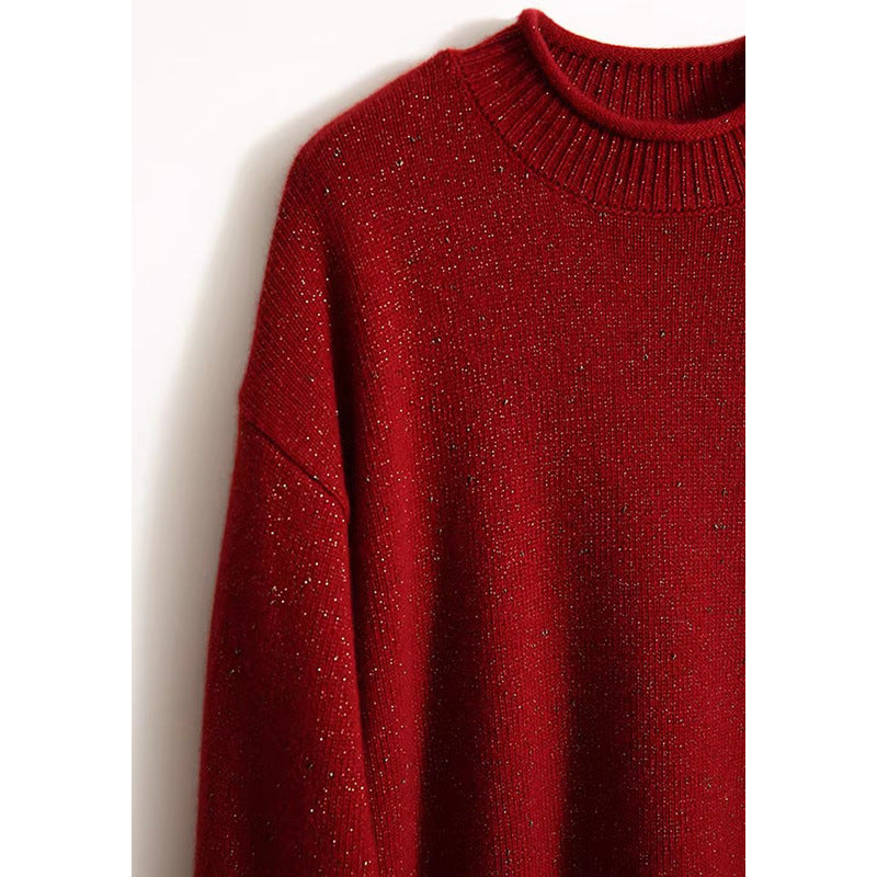 Pull en tricot scintillant Chic und Stil pour femmes