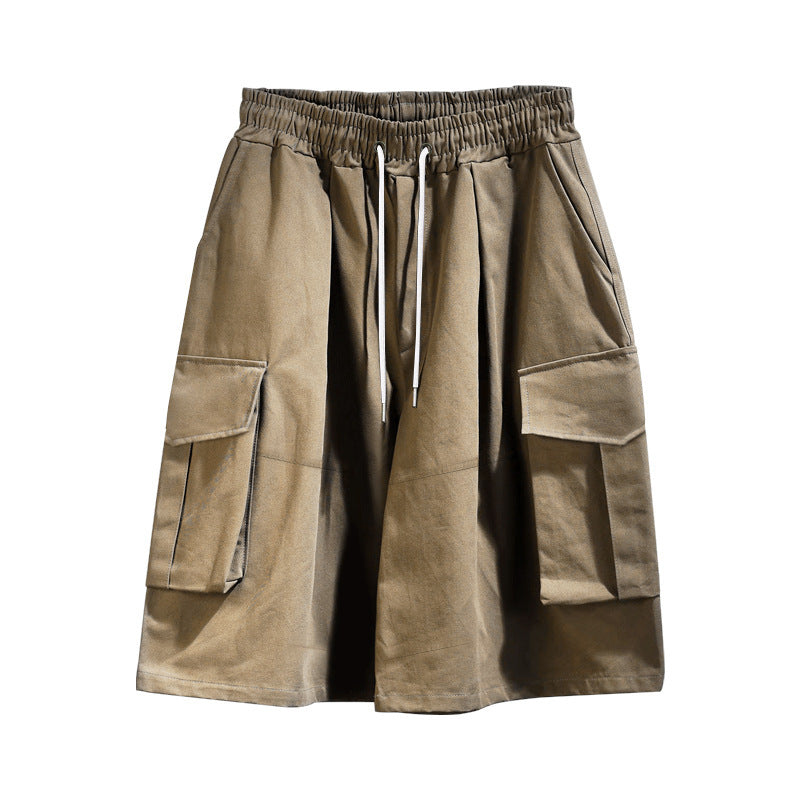 Shorts cargo pratiques pour femmes avec taille élastique et plusieurs poches Chic und Stil