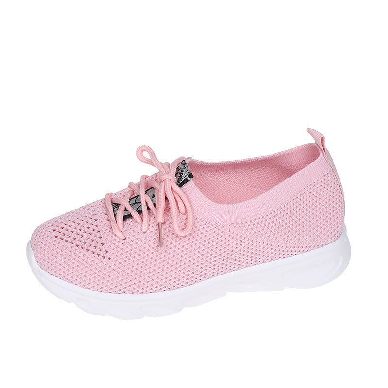 Baskets de loisirs pour femmes respirantes avec un matériau supérieur flexible et une semelle antidérapante Chic und Stil