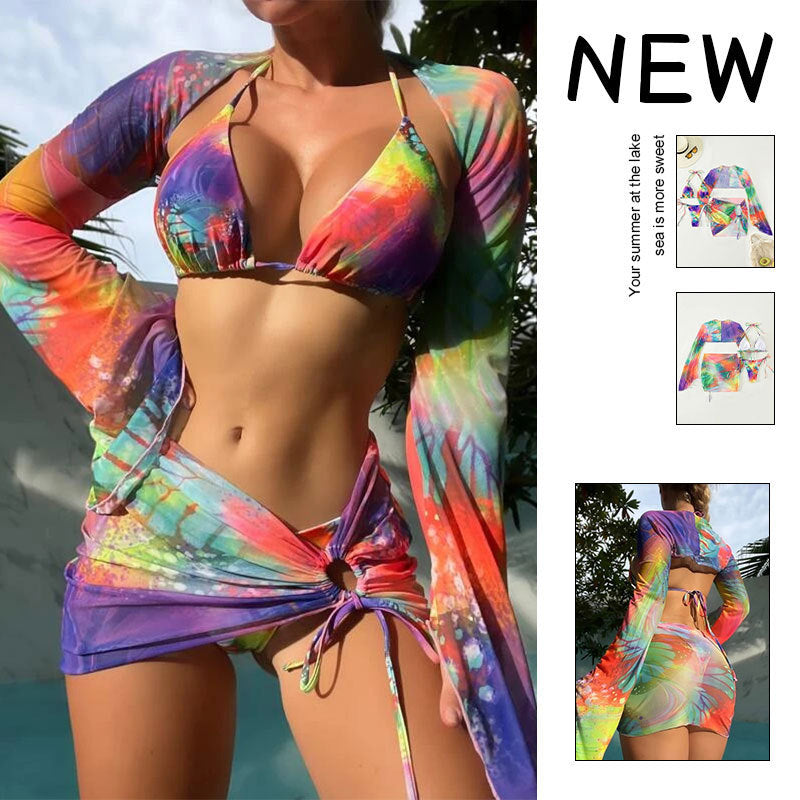 Dames Batik Maillot Survêtement Chic und Stil