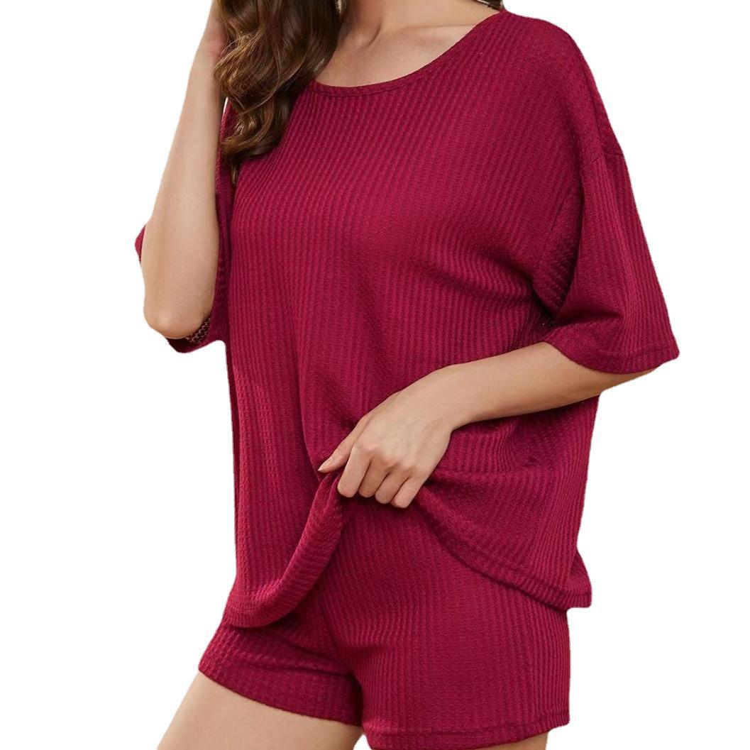 Ensemble confortable pour femme composé d'un haut oversize et de shorts Chic und Stil
