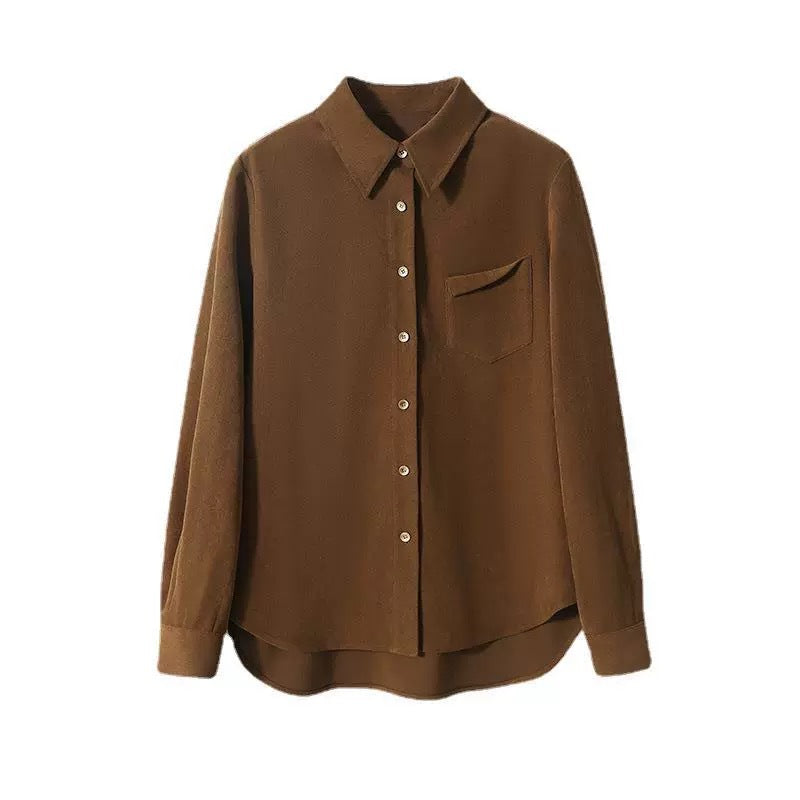 Chemise décontractée à boutons pour femmes Chic und Stil