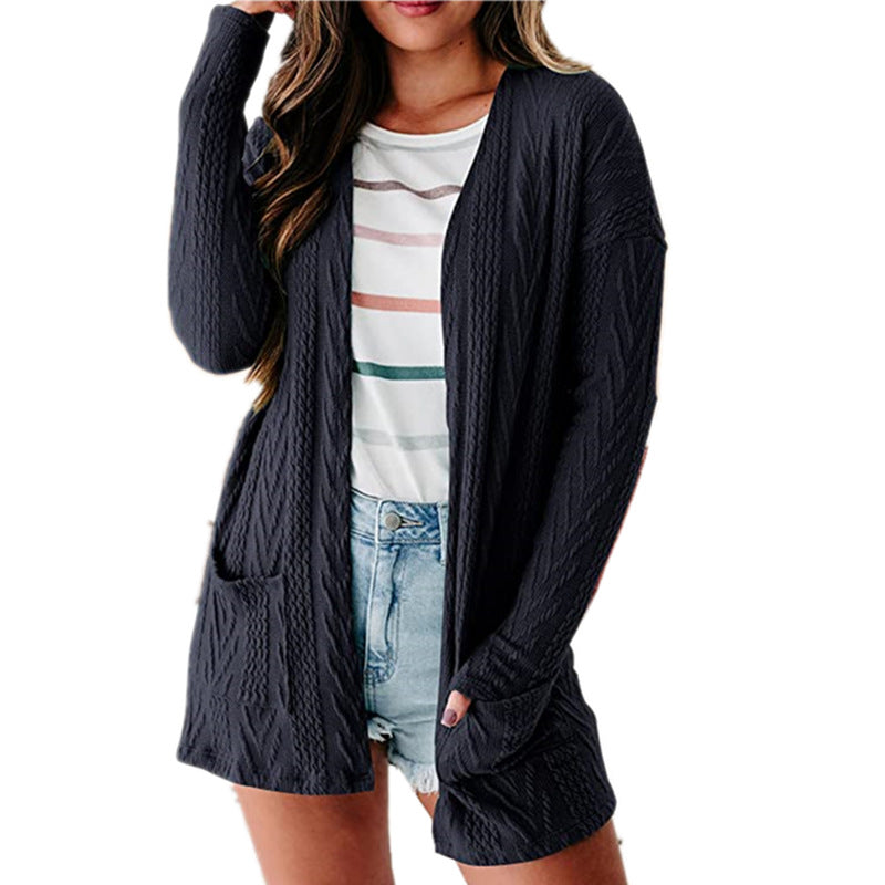 Dame cardigan au design décontracté Chic und Stil