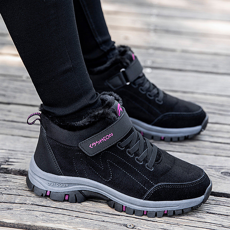 Bottes de randonnée d'hiver pour femmes avec doublure isolante et semelle antidérapante Chic und Stil