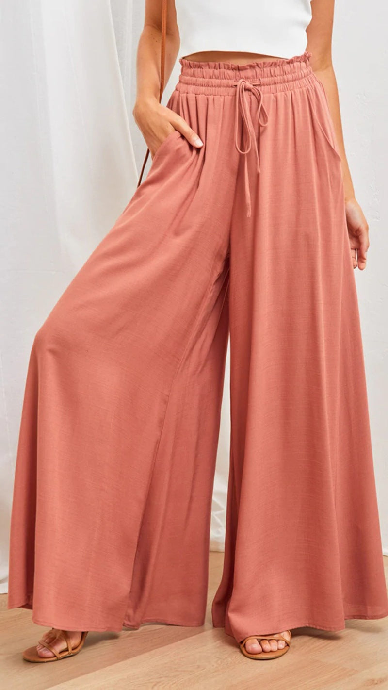 Jupe maxi pour femmes avec taille élastique et poches latérales Chic und Stil