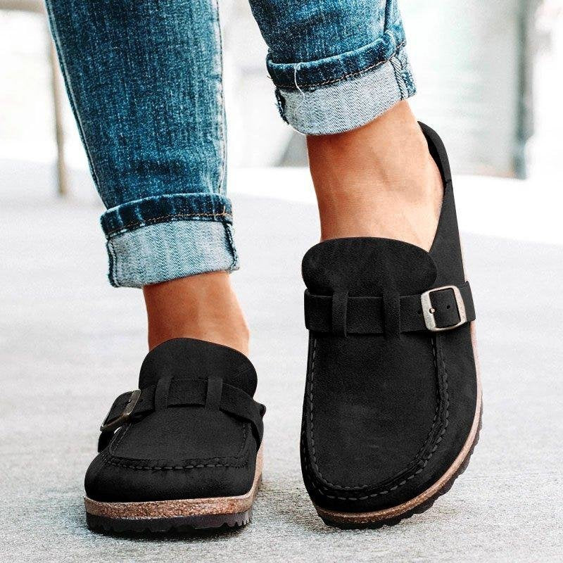 Ballerines en daim pour femmes Chic und Stil
