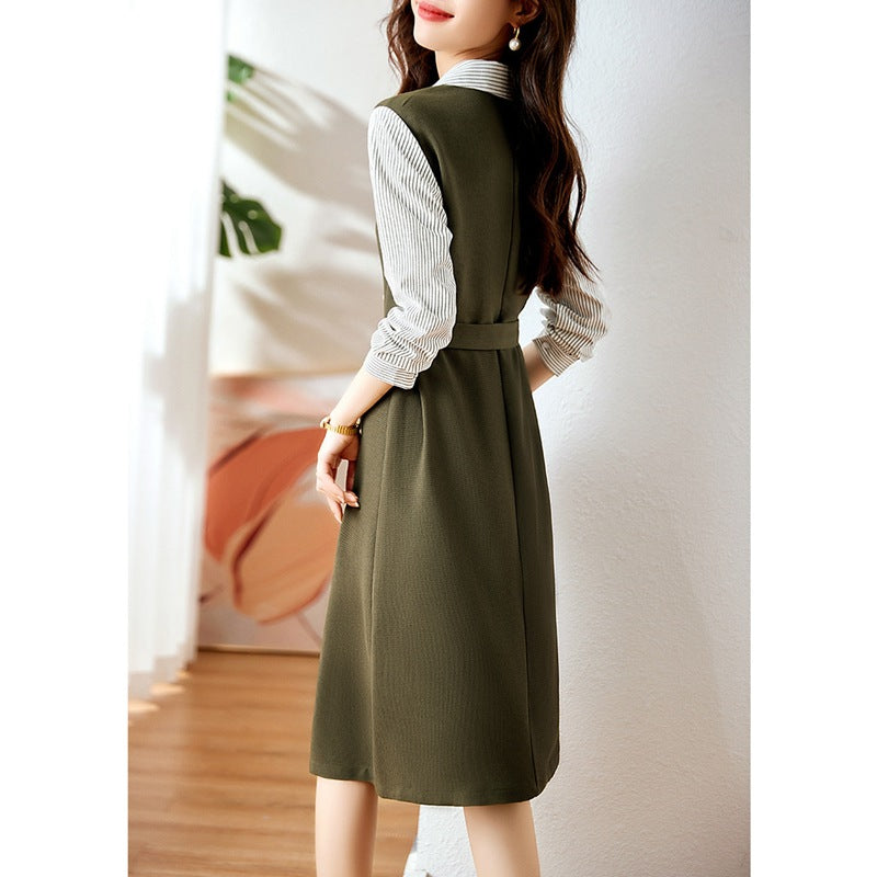 Salopette ajustée ceinturée pour femmes Chic und Stil