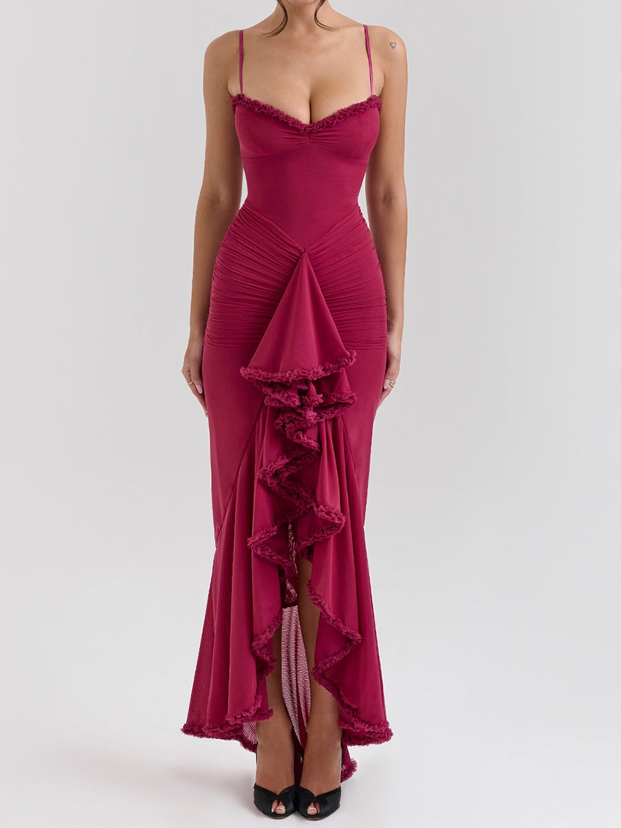 Robe fourreau pour femmes avec finition froncée raffinée Chic und Stil