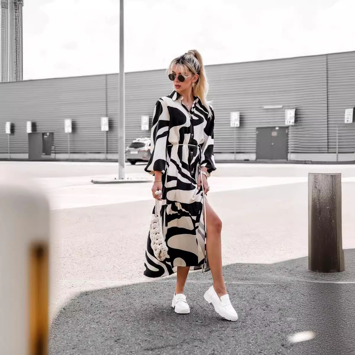 Robe maxi femme Chic und Stil