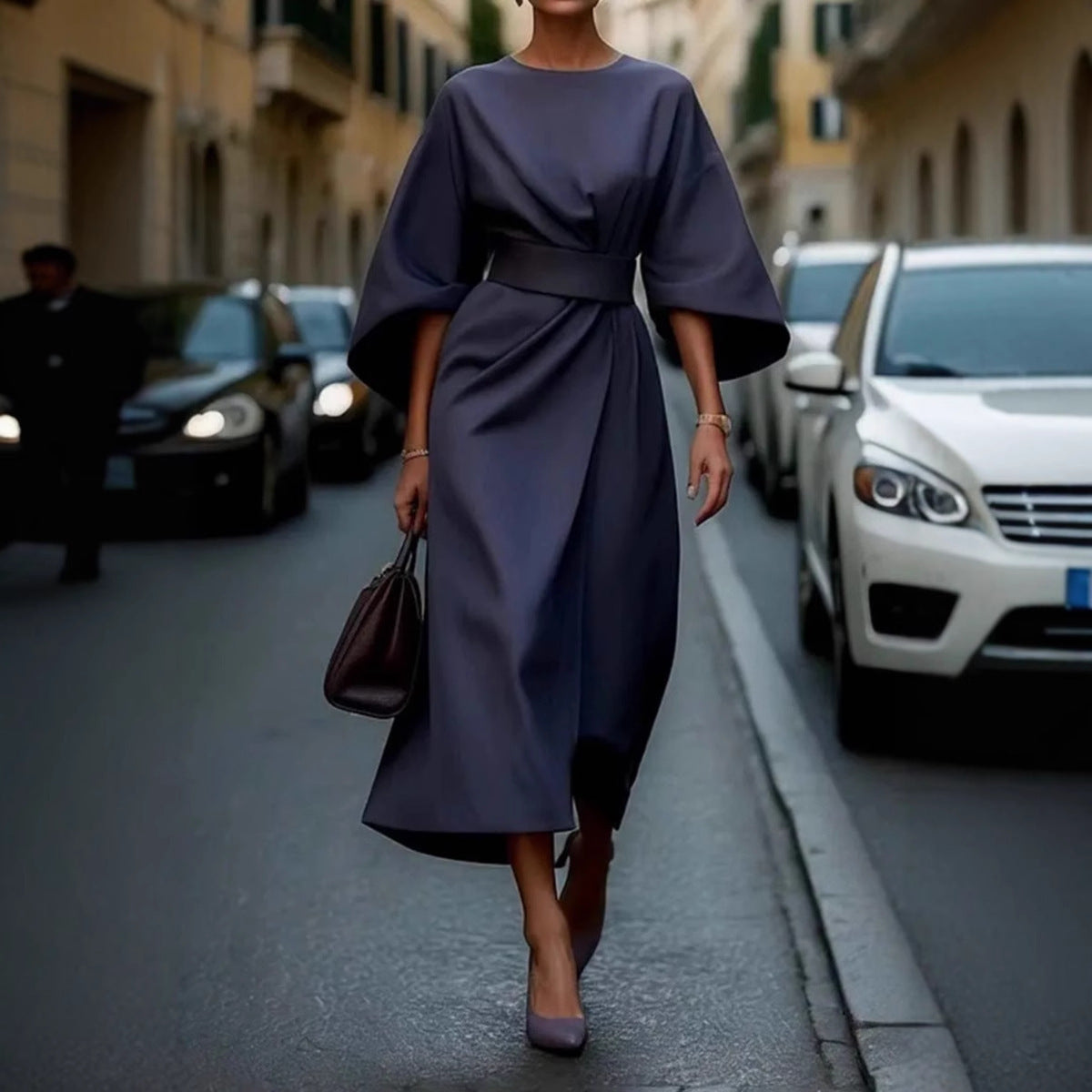Robe portefeuille élégante pour femmes Chic und Stil