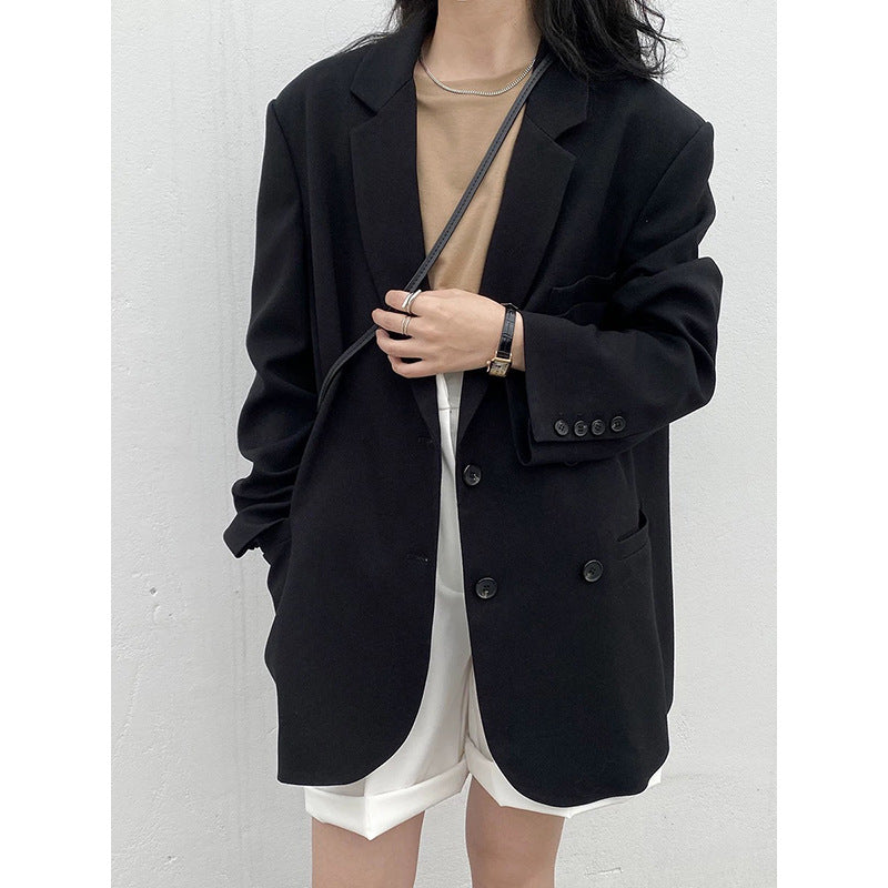 Veste oversize à double boutonnage pour femmes Chic und Stil