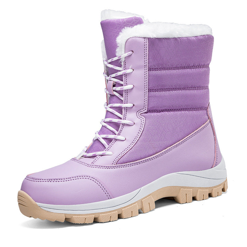 Bottes d'hiver pour dames avec doublure chaude et semelle antidérapante Chic und Stil