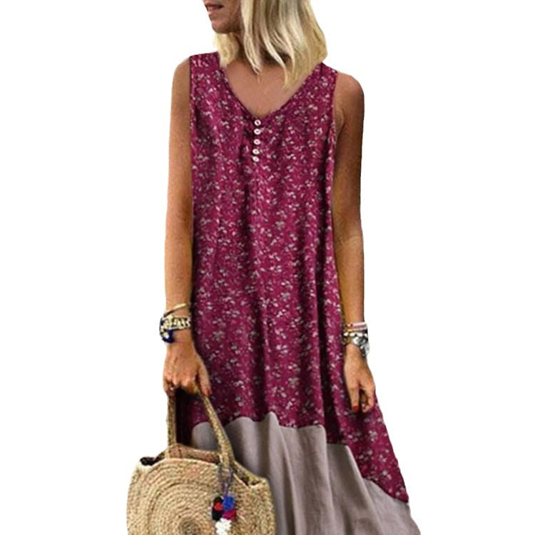 Robe maxi brodée femme Bohemian Chic und Stil