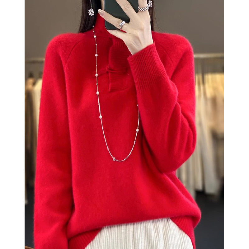 Pull femme en tricot confortable Chic und Stil 1750847044
