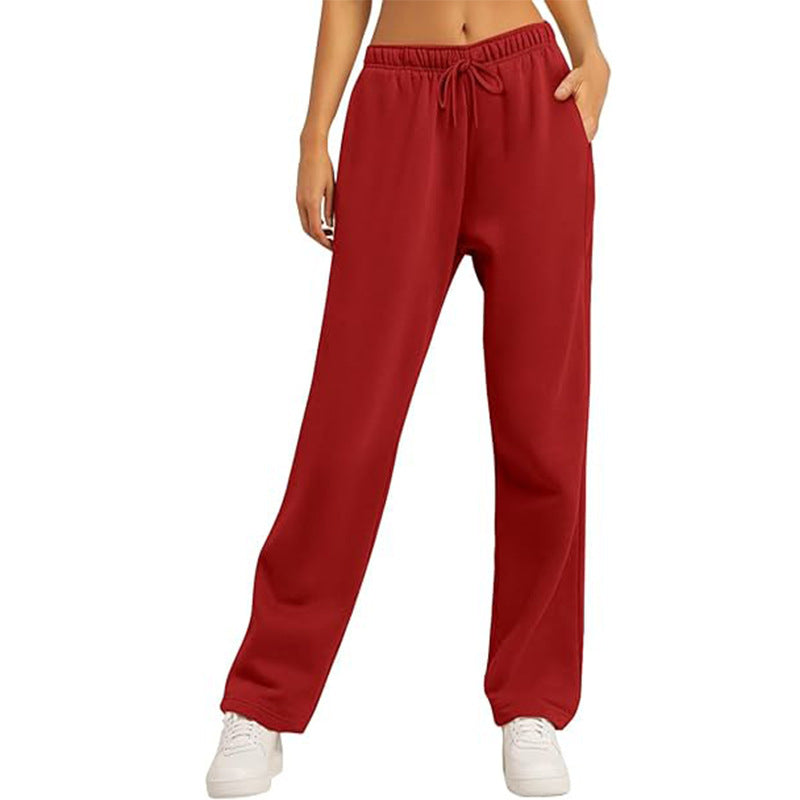 Casual high-waisted training pants for women Chic und Stil