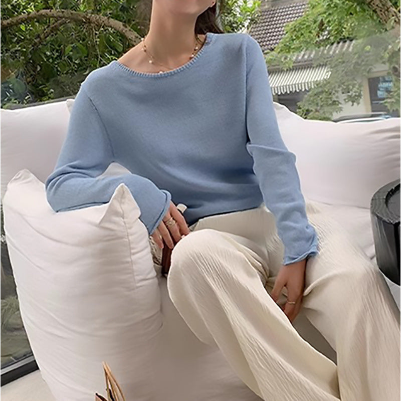 Casual knit sweater set for women and fitted shorts Chic and Style