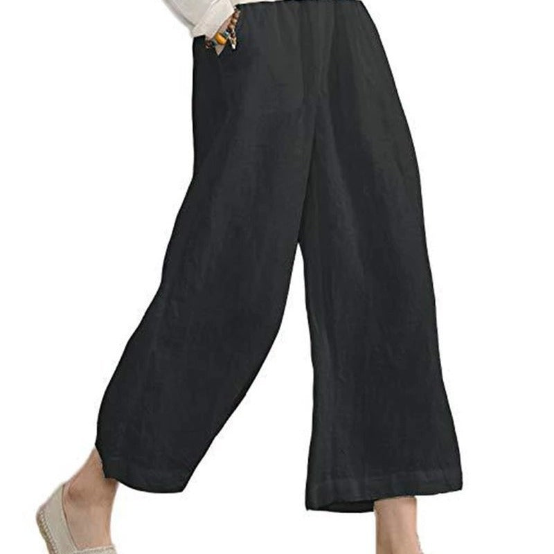Pantalon cropped décontracté pour femmes Chic und Stil