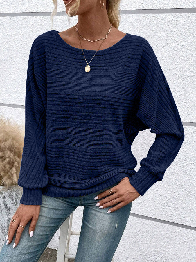 Pull en tricot décontracté pour femmes Chic und Stil