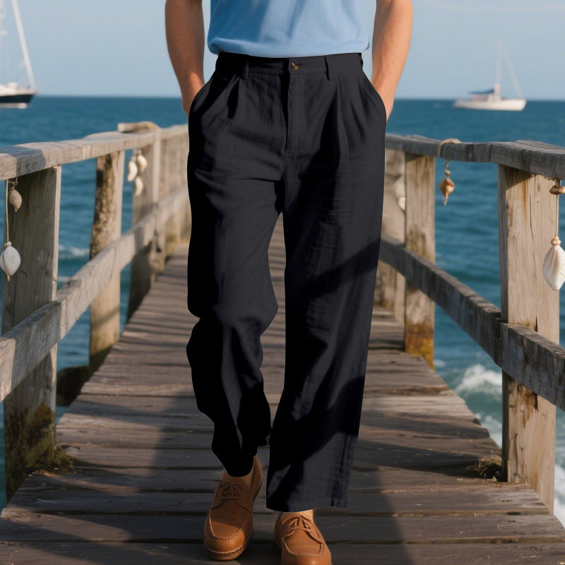 Hommes Pantalon d'été de haute qualité Chic und Stil